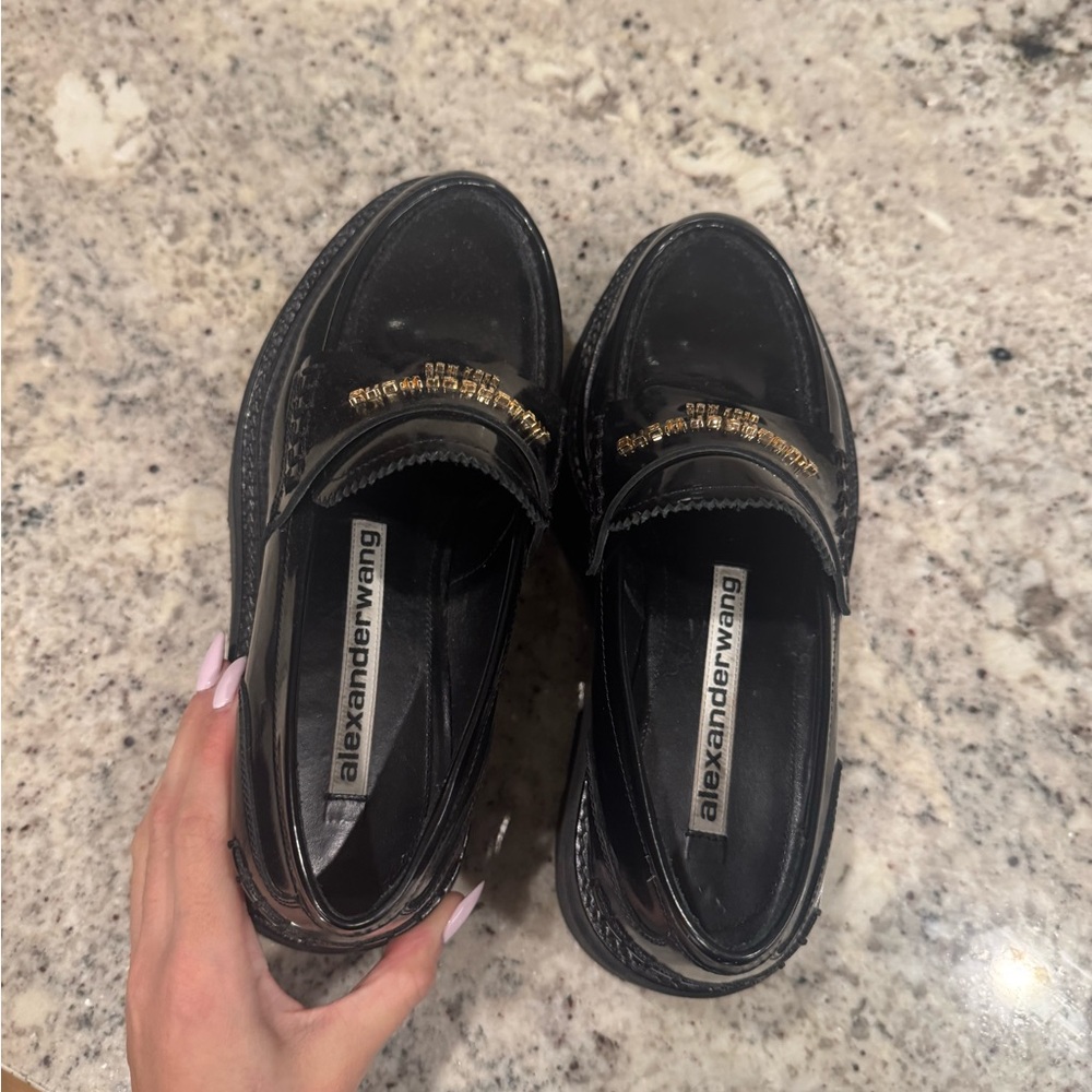 alexander wang carter platform loafer - Picture 7 of 8